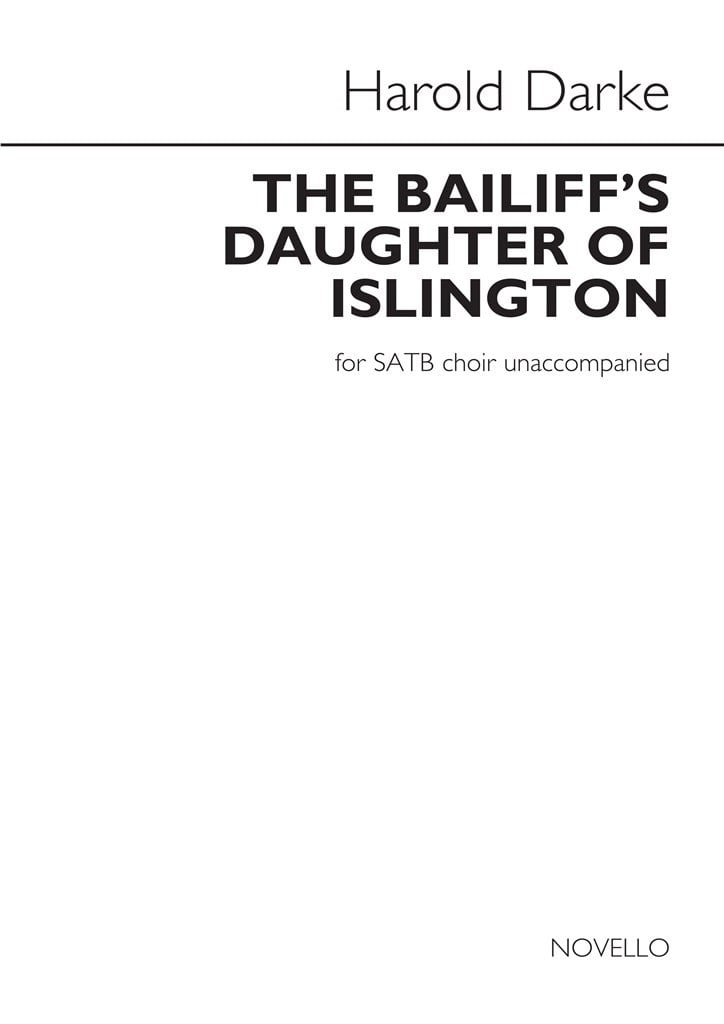 The Bailiff'S Daughter Of Islington